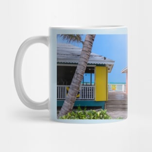 beach huts Mug